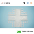 Makapal na PVC cross recessed corner protectors